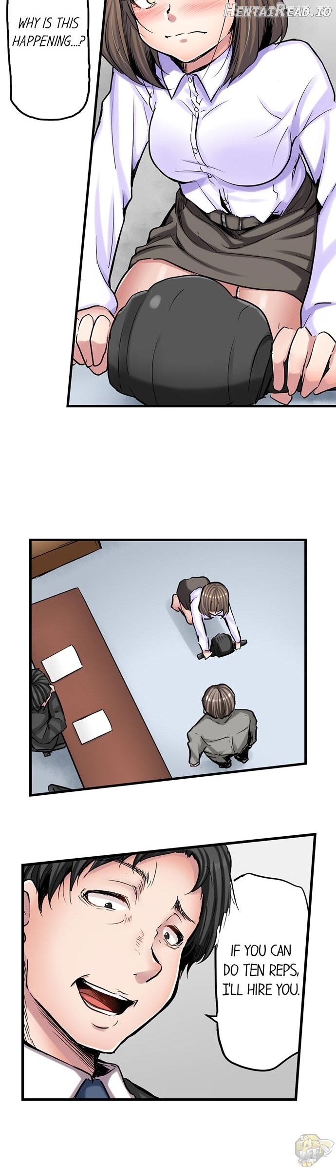 A Sexy Bra-less Job Interview Chapter 2 - page 4