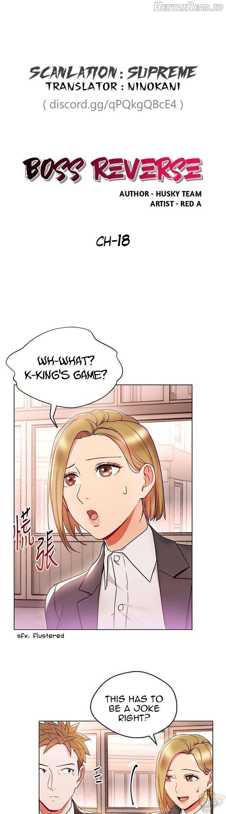 Boss Reverse Chapter 18 - page 1