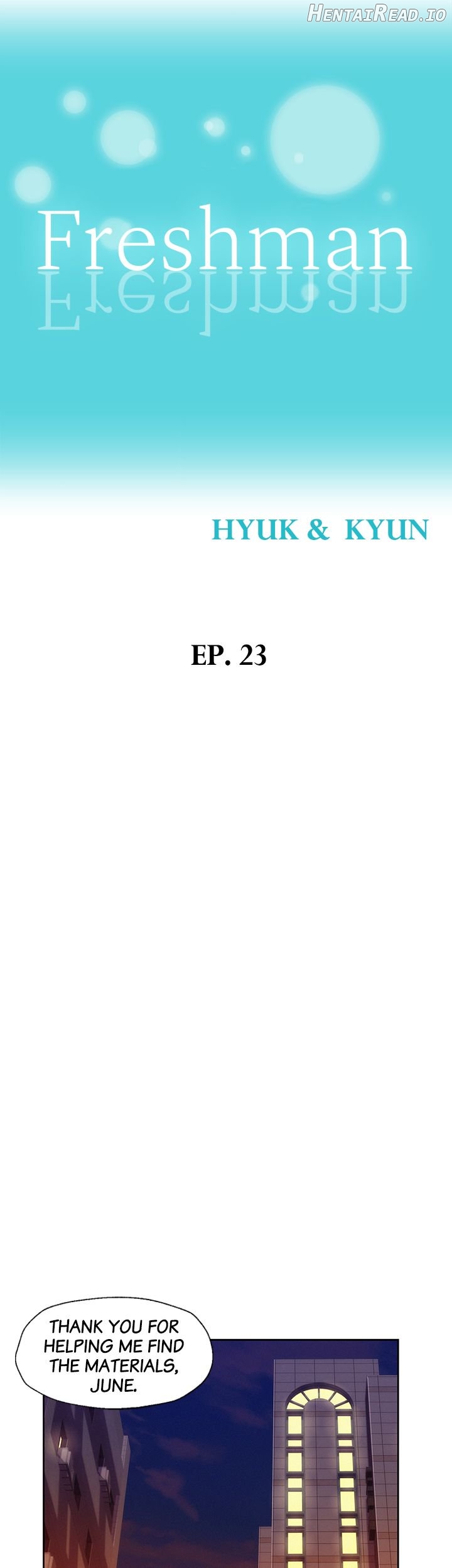 Freshman - Manhwa Chapter 23 - page 6