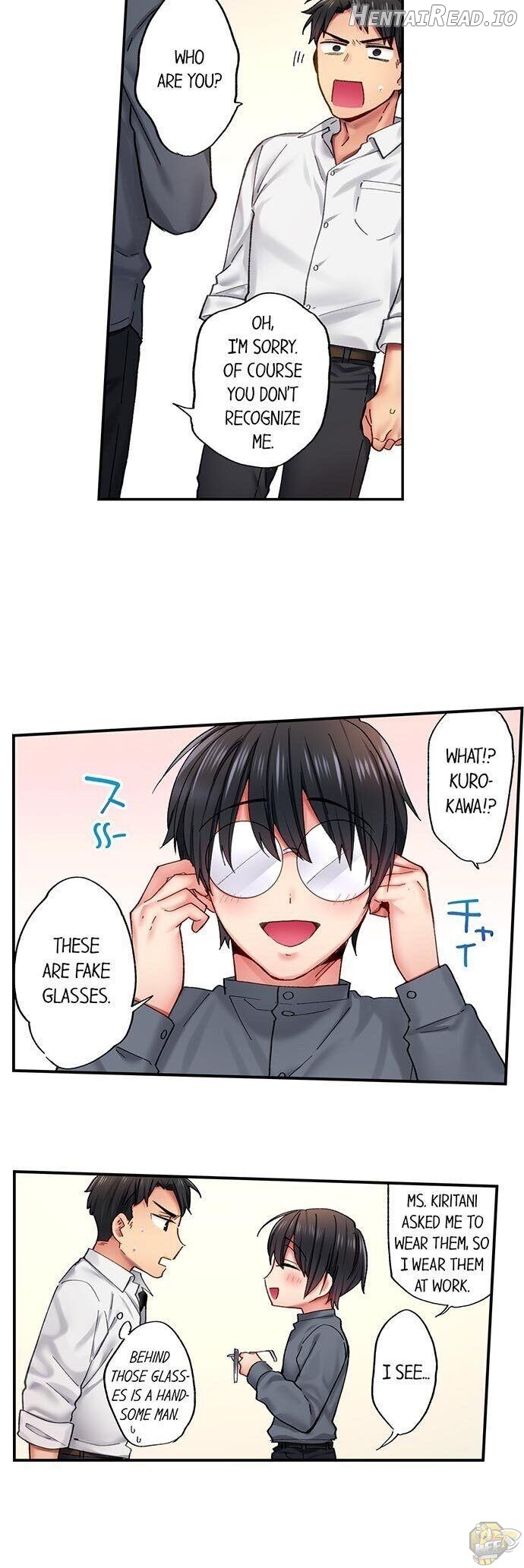 From Poker Face to Cumming Face in 90 Seconds Chapter 13 - page 8