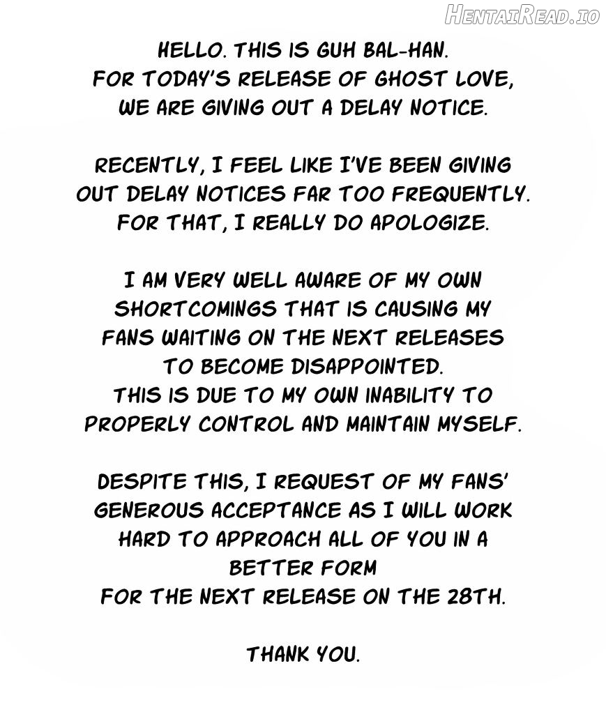 Ghost Love Chapter 23.5 - page 1