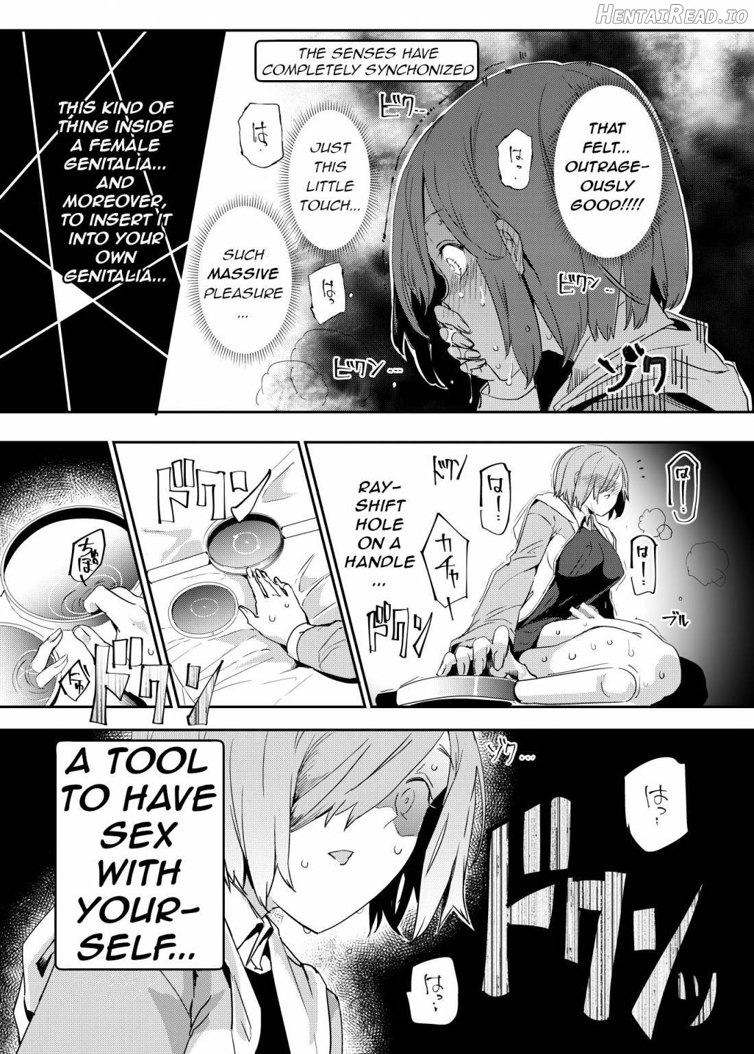Handle-tsuki Rayshift Hole - Futanari Chinko de Jibun to H Chapter 1 - page 10