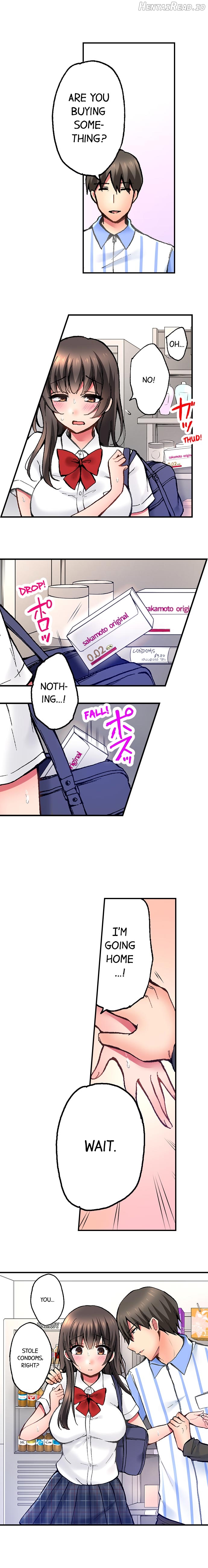 You Stole Condoms, so I Can Steal Your Virginity, Right? Chapter 1 - page 7