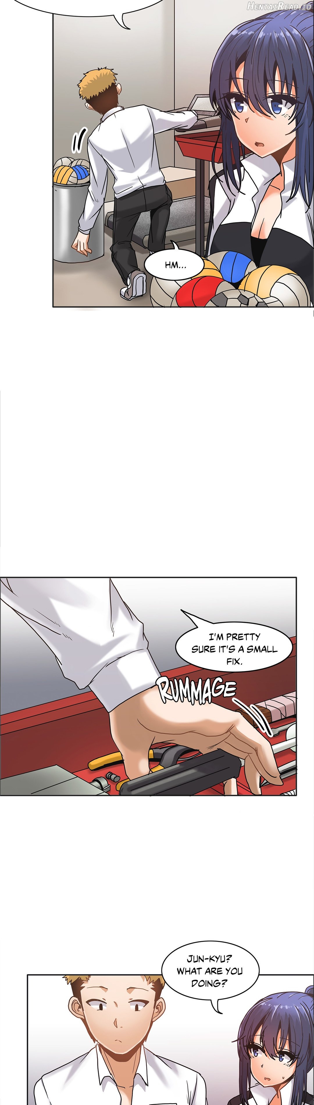 The Girl that Wet the Wall Chapter 17 - page 19