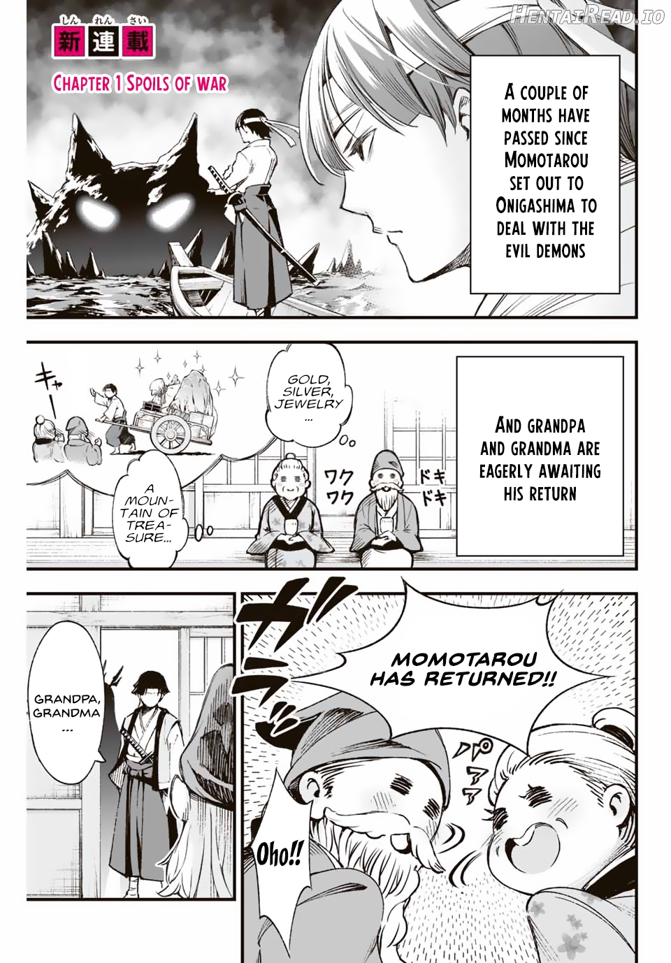 Oniyome wo metotte shimatta Chapter 1 - page 1