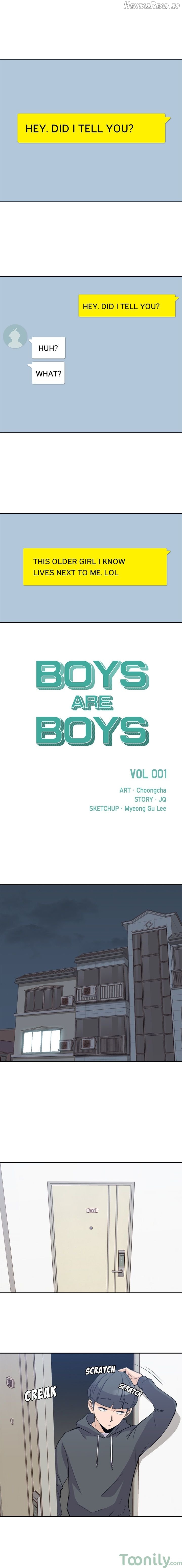 Boys are Boys Chapter 1 - page 1