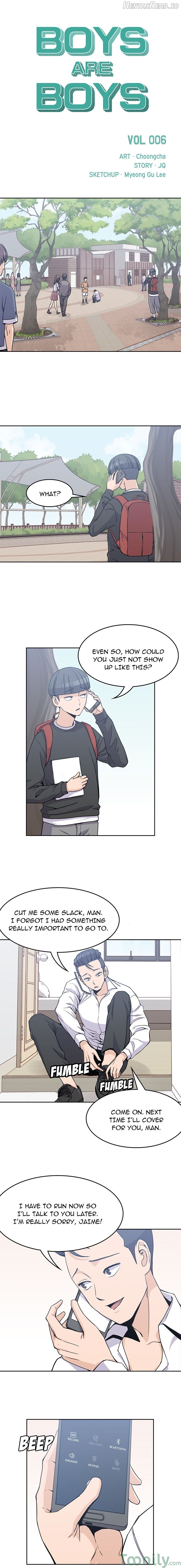 Boys are Boys Chapter 6 - page 1