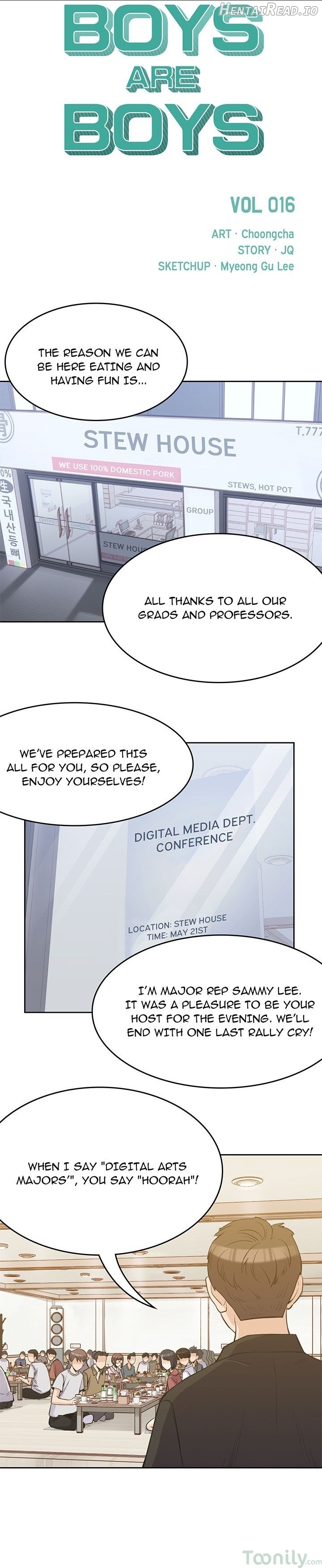 Boys are Boys Chapter 16 - page 1