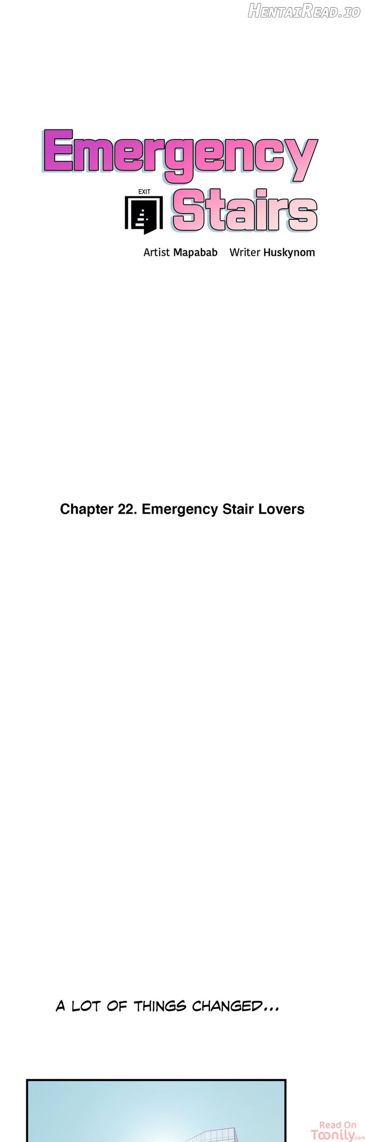 Emergency Stairs Chapter 22 - page 1