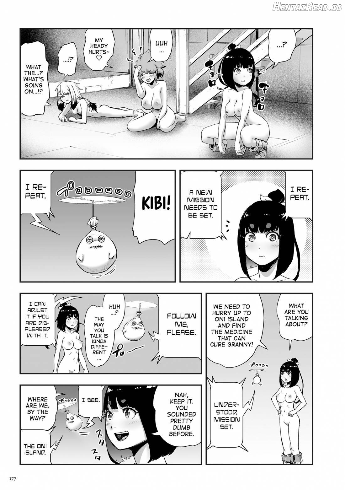 Momohime Hentai Chapter 1 - page 175