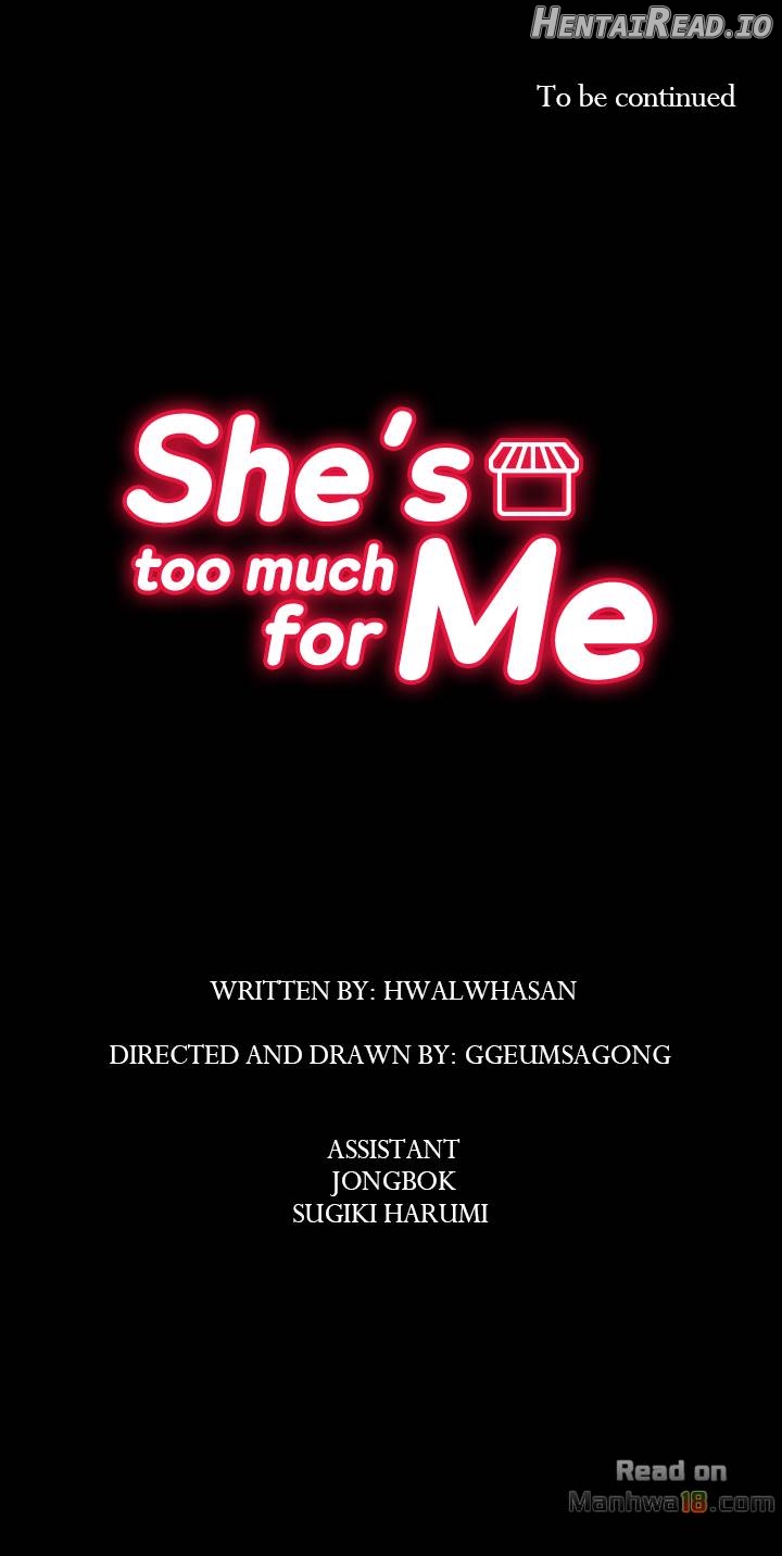 She’s too much for Me Chapter 8 - page 32