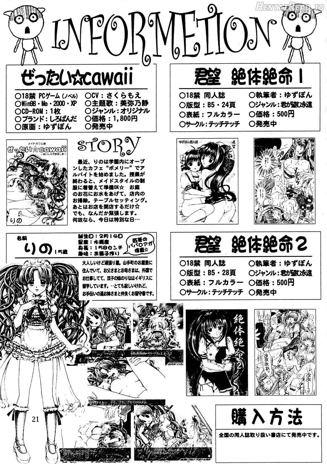 Ichigo 120% Zettai Zetsumei Vol. 2 Chapter 1 - page 20