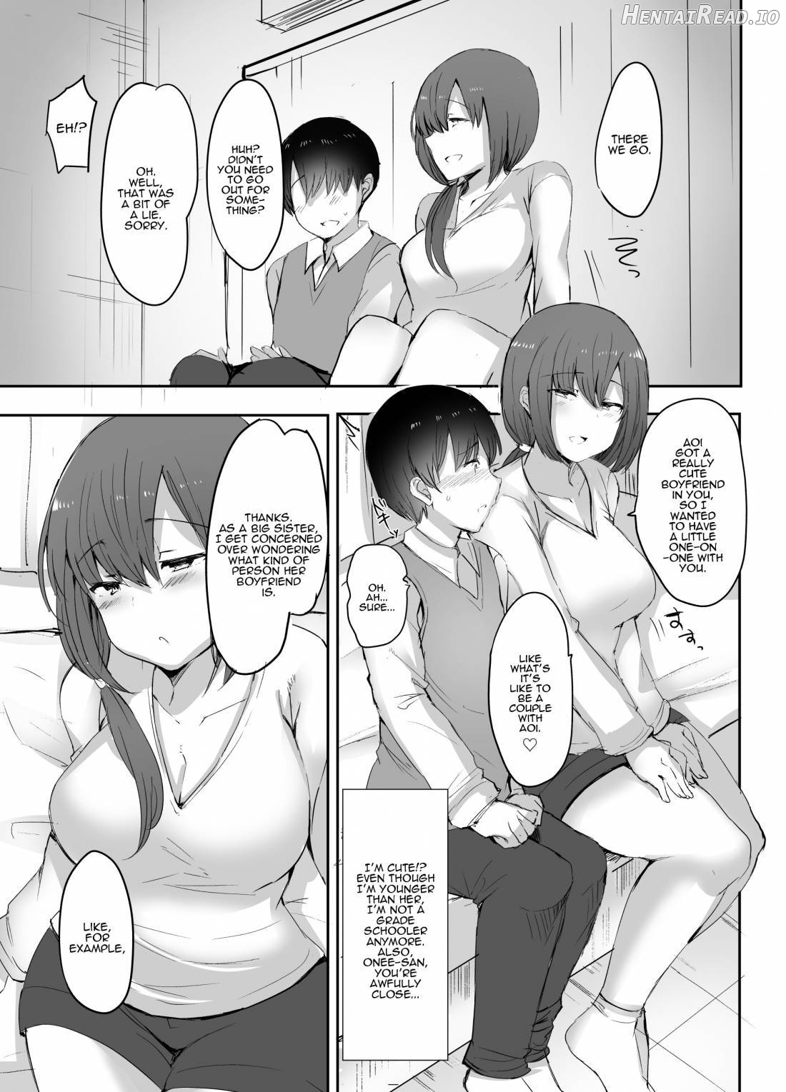 Boku no Hajimete no Aite wa Kanojo no Onee-san - my first xxx is her older sister Chapter 1 - page 4