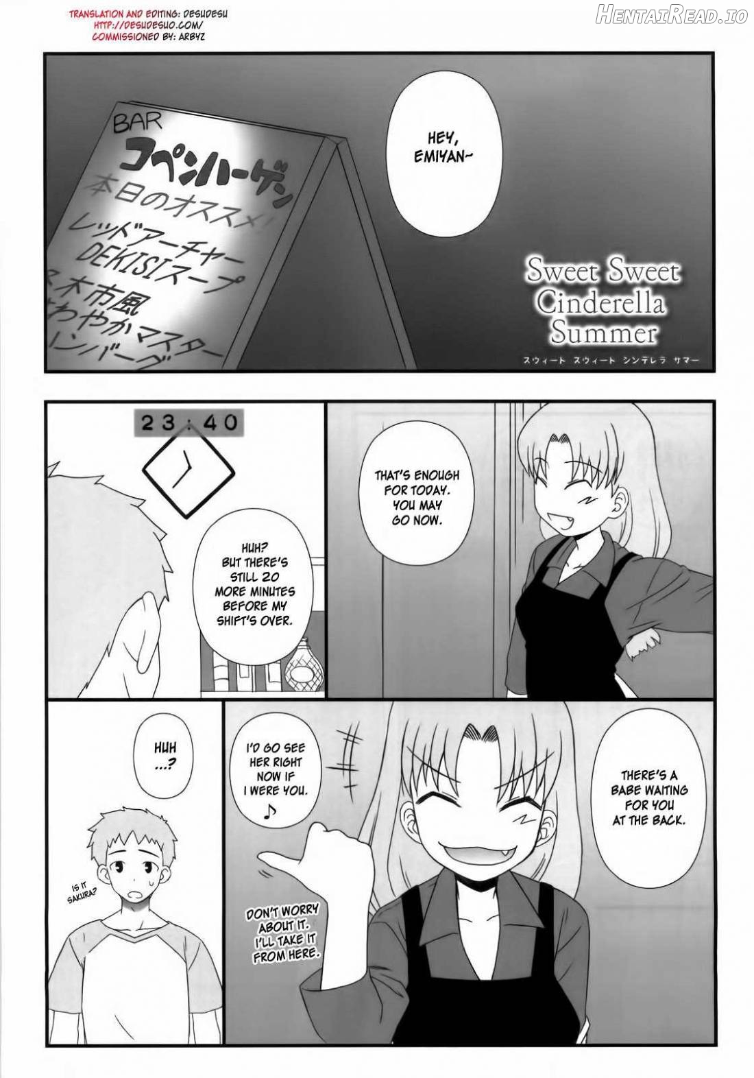 Sweet Sweet Cinderella Summer Chapter 1 - page 2