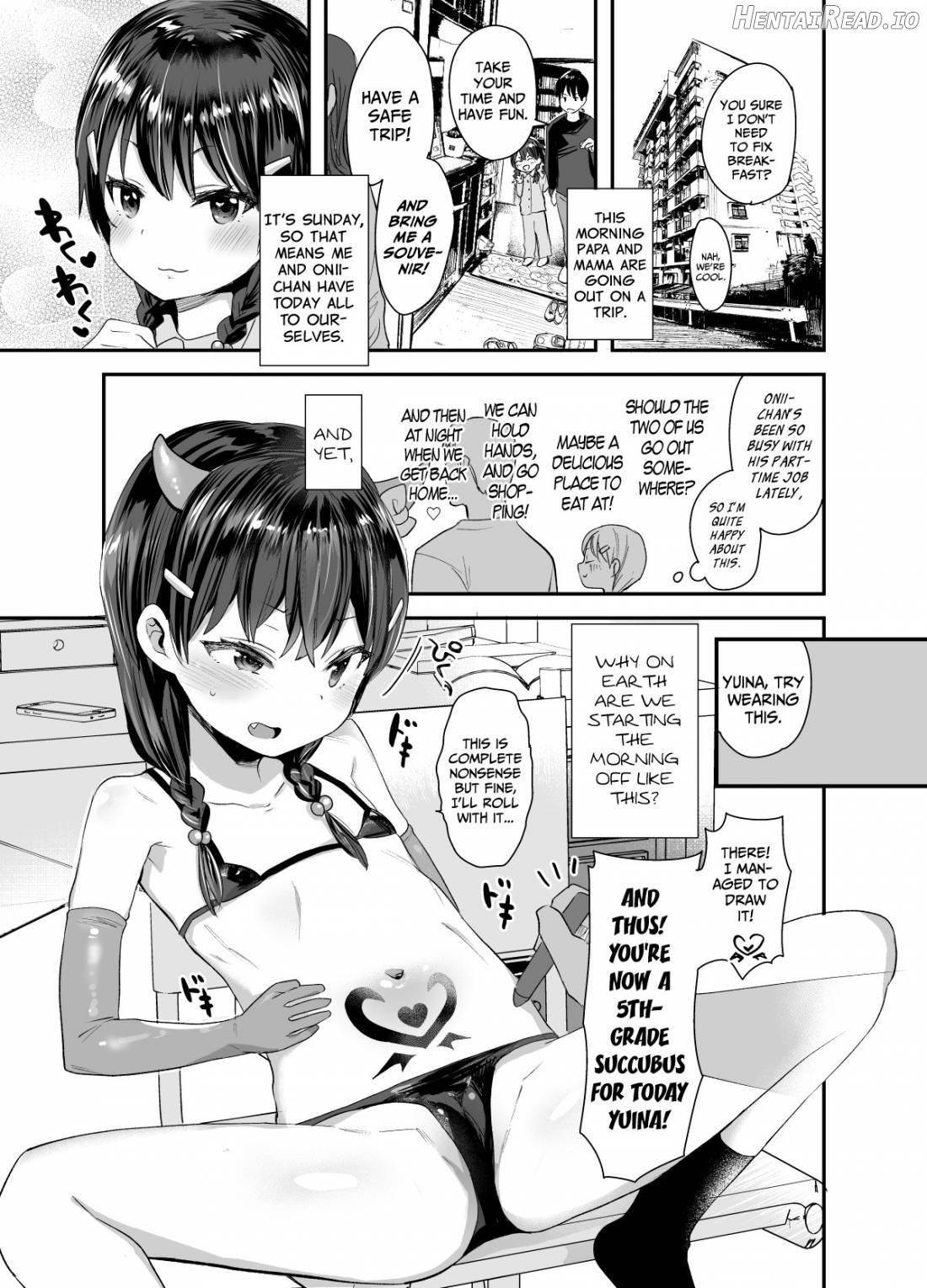 Cosplay Shitatte Succubus ni wa Narenai yo Onii-chan! Chapter 1 - page 2