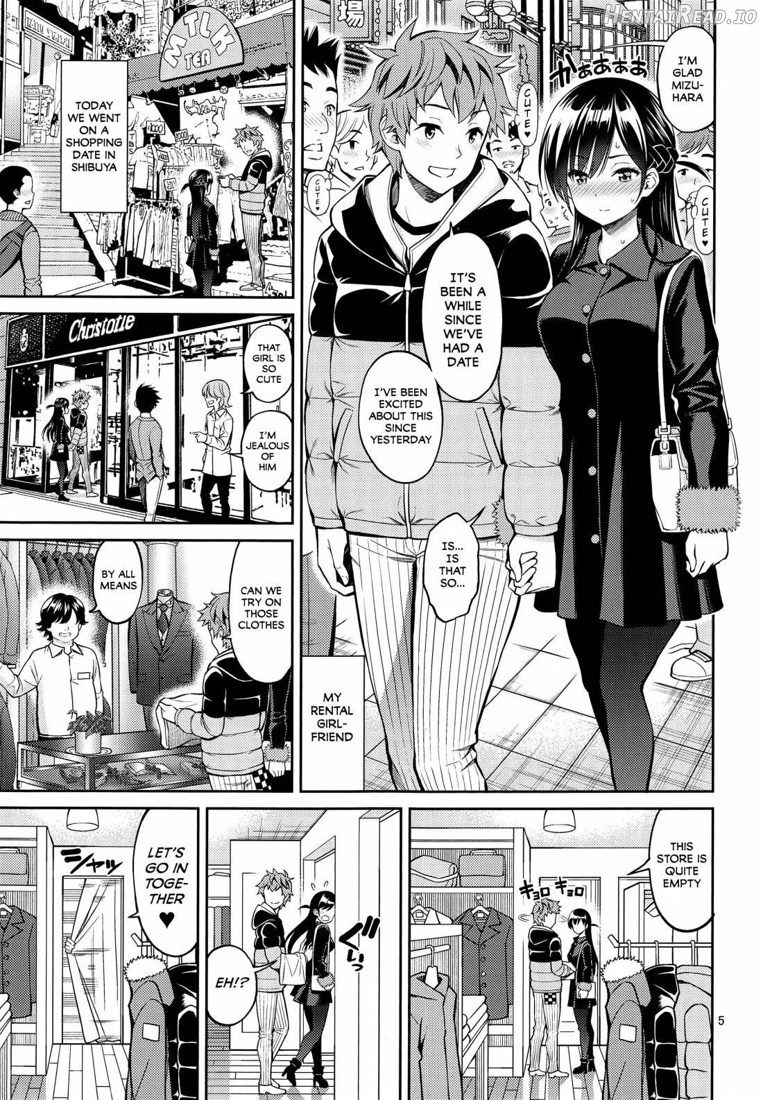 Rental Kanojo Osawari Shimasu Chapter 5 - page 4
