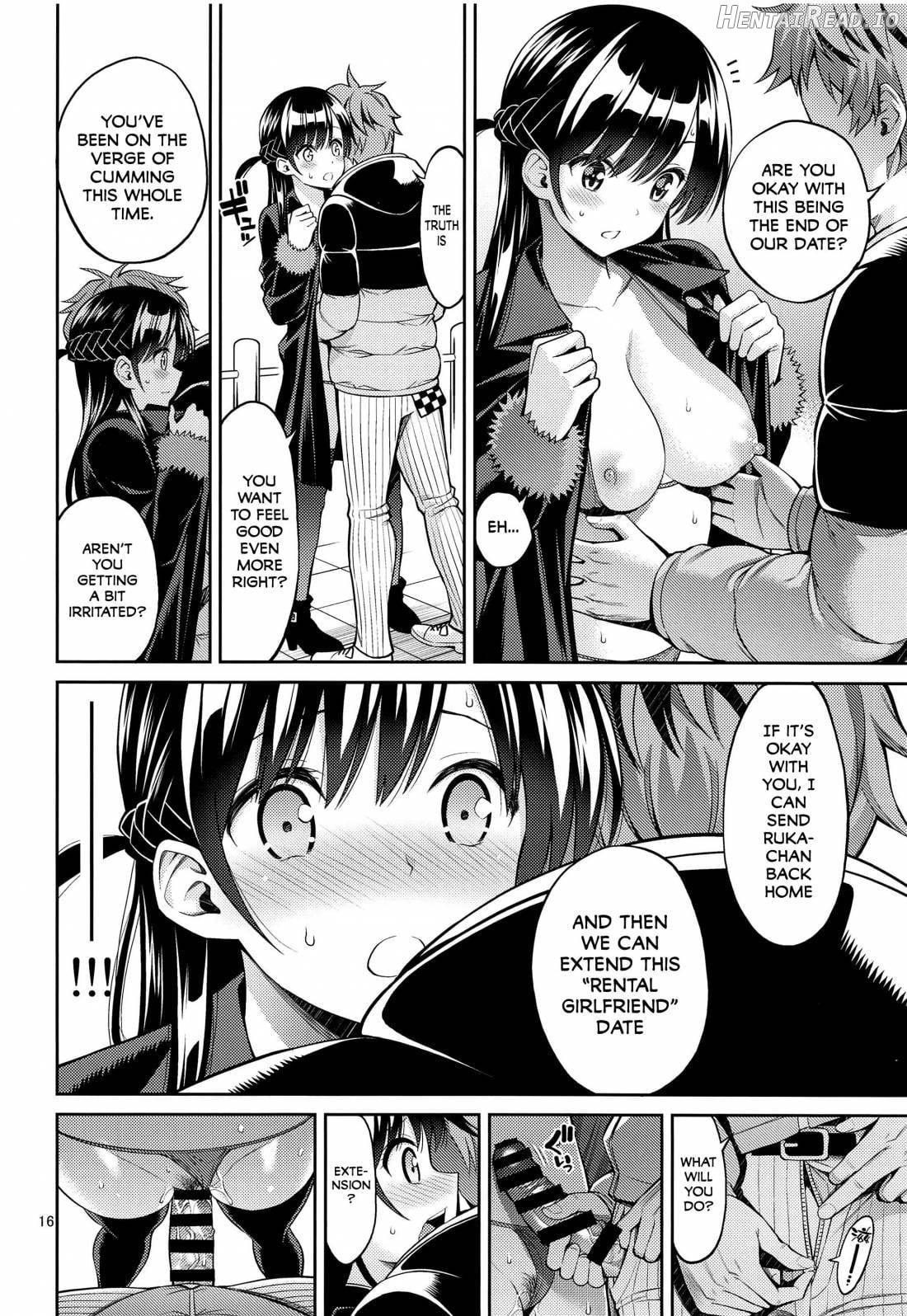 Rental Kanojo Osawari Shimasu Chapter 5 - page 15