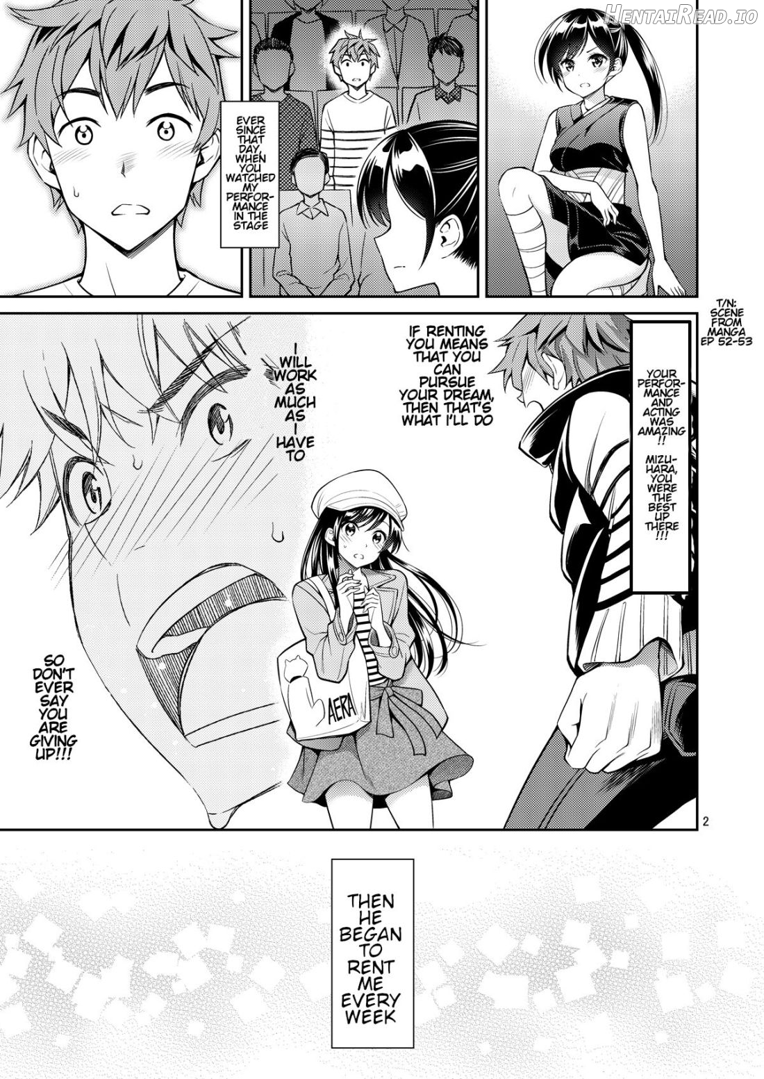 Rental Kanojo Osawari Shimasu Chapter 7 - page 2