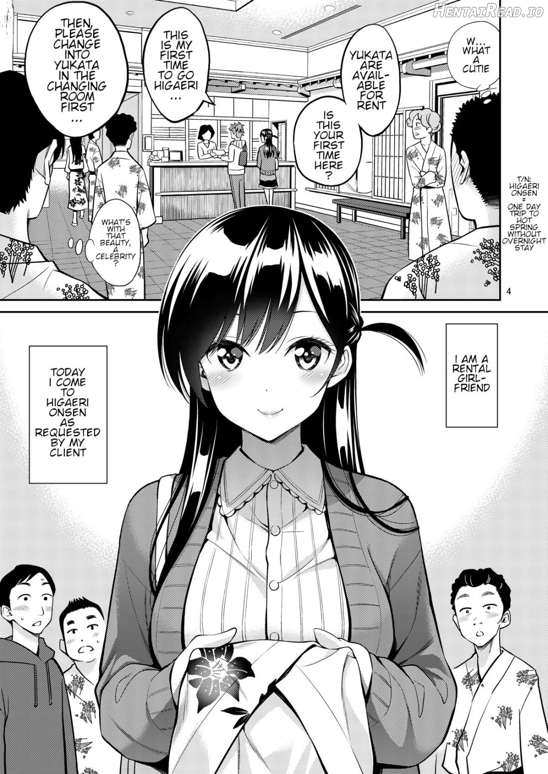 Rental Kanojo Osawari Shimasu Chapter 7 - page 4