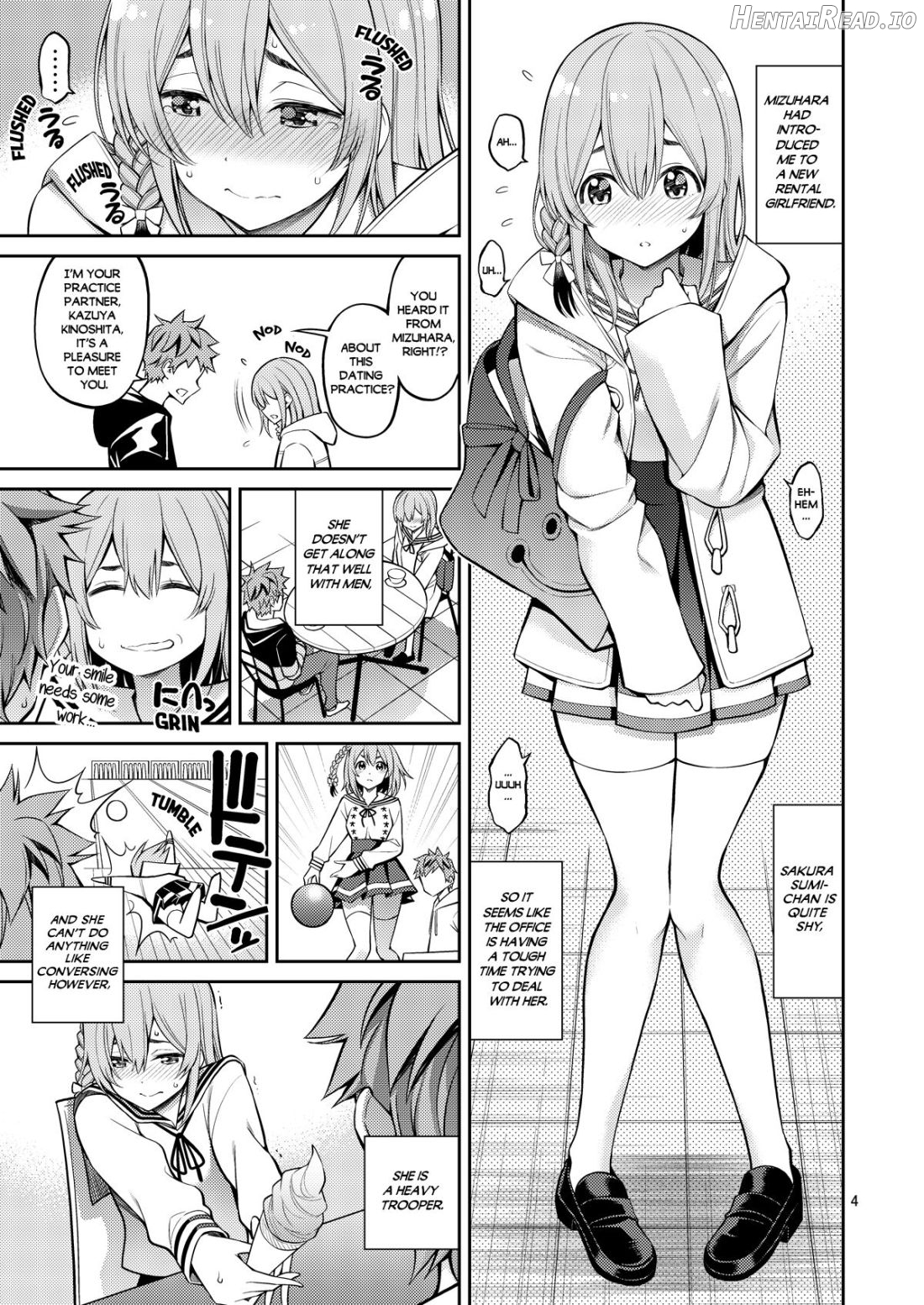 Rental Kanojo Osawari Shimasu Chapter 8 - page 3