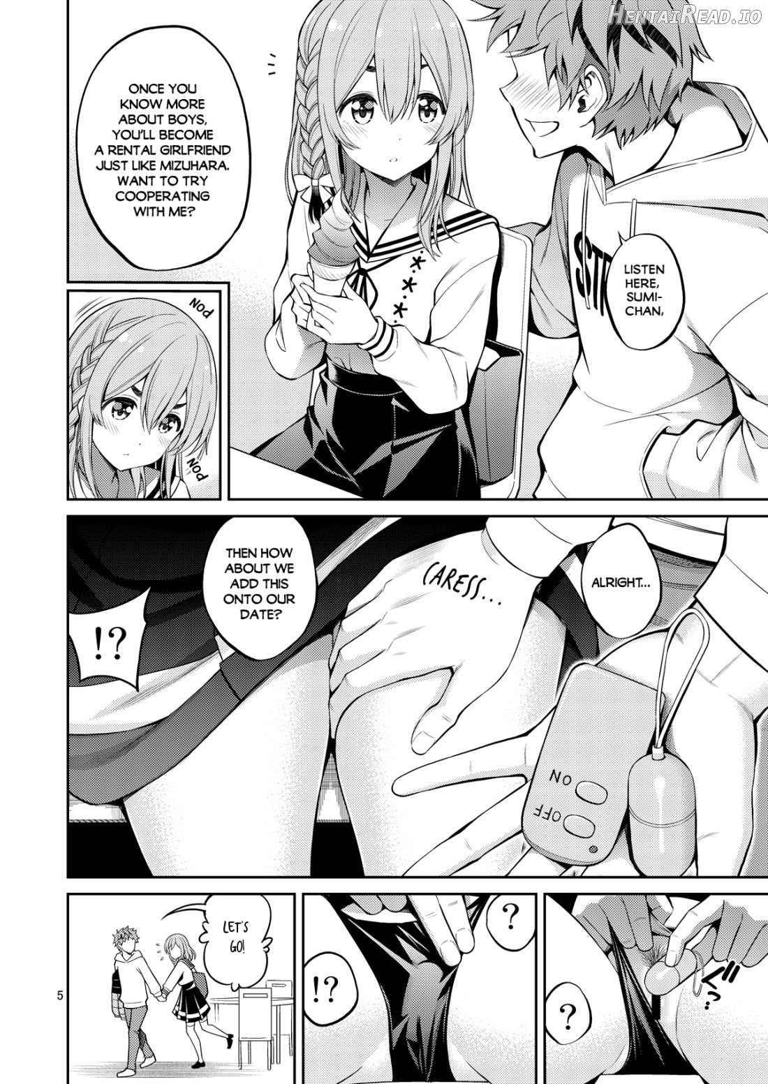 Rental Kanojo Osawari Shimasu Chapter 8 - page 4