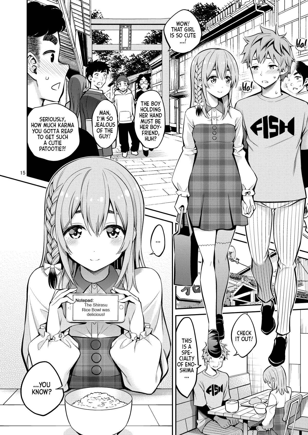 Rental Kanojo Osawari Shimasu Chapter 9 - page 15