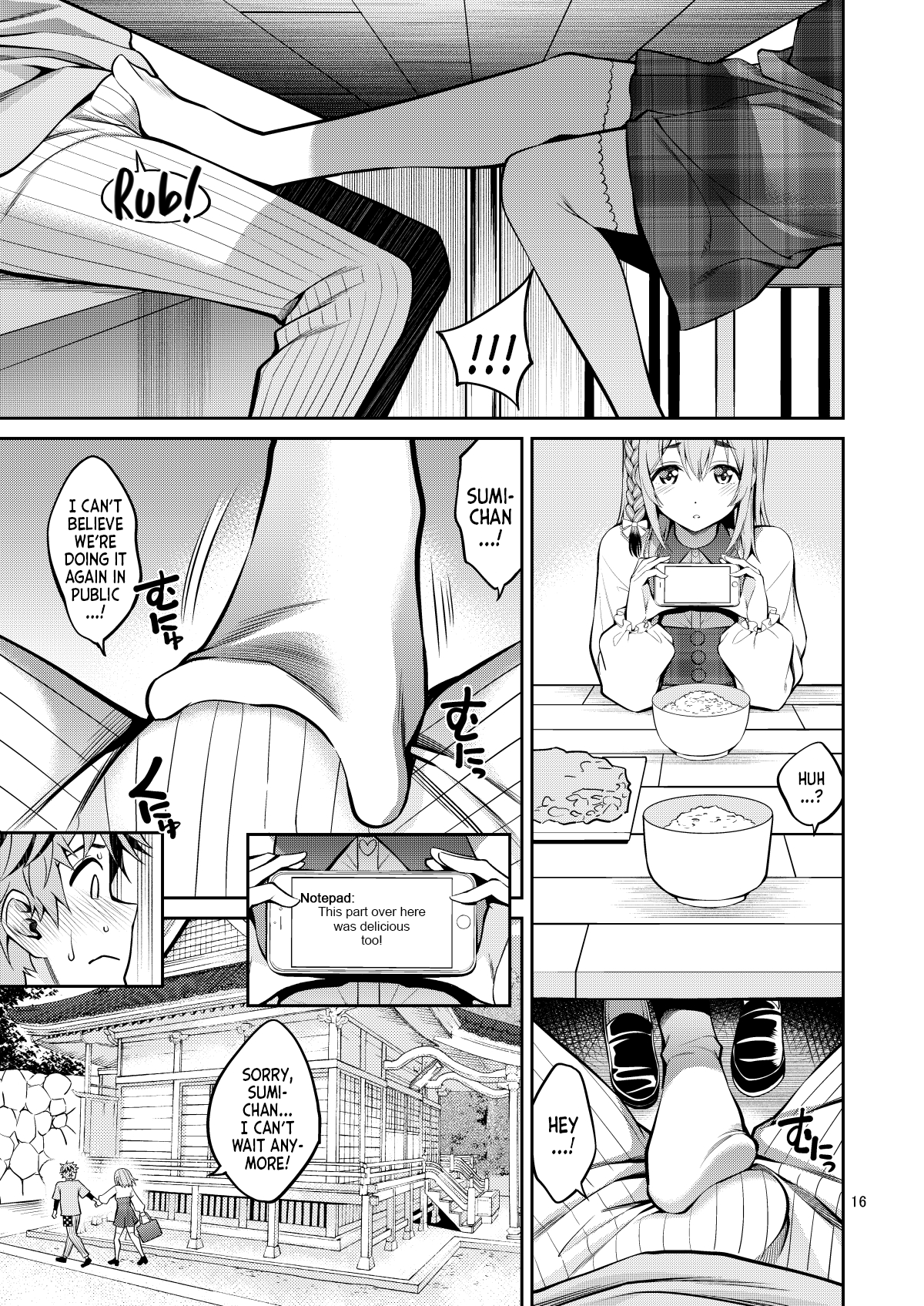 Rental Kanojo Osawari Shimasu Chapter 9 - page 16