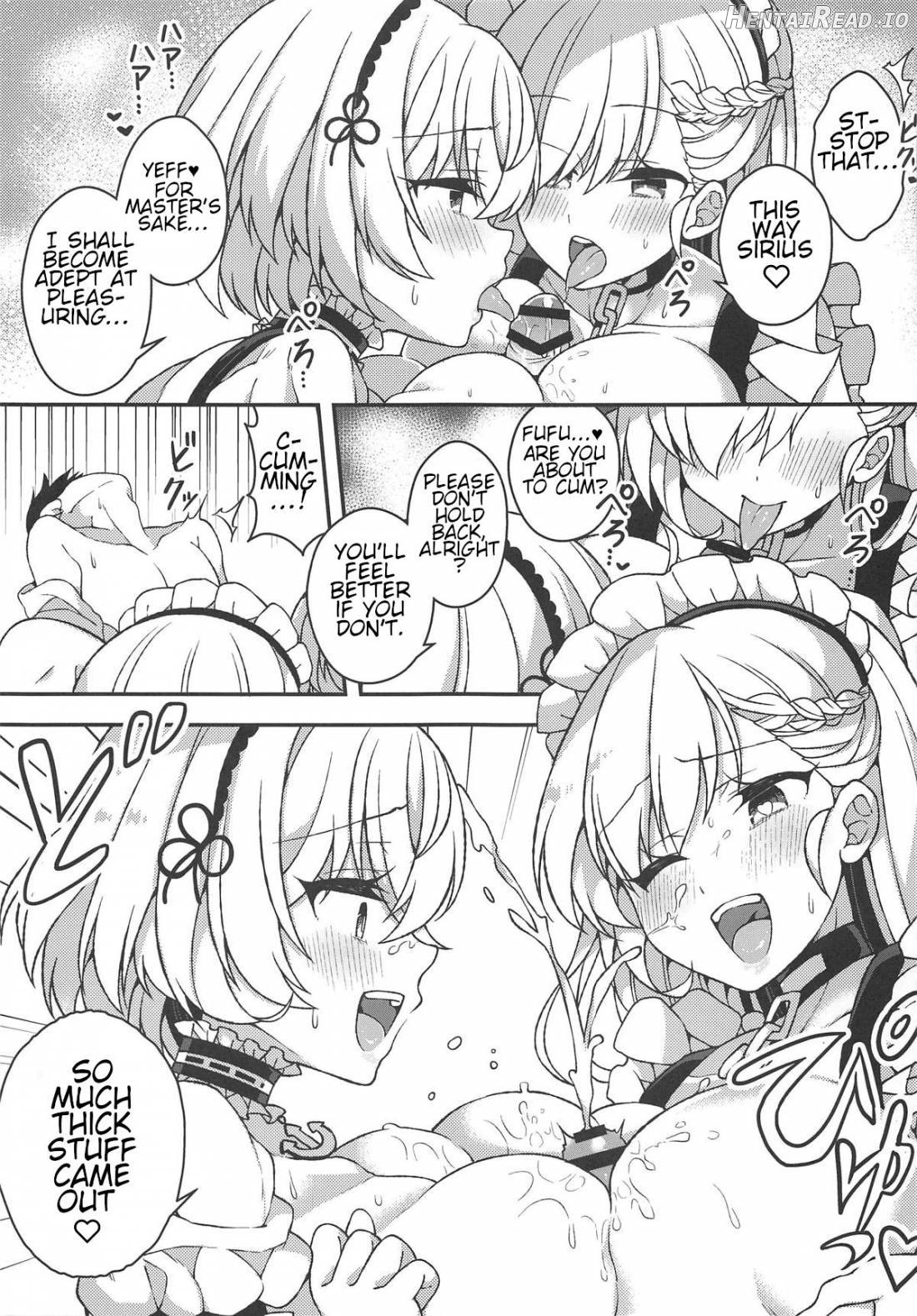 Belfast to Sirius ni Mainichi Kyousei Osewa Sareru Hanashi Chapter 1 - page 9