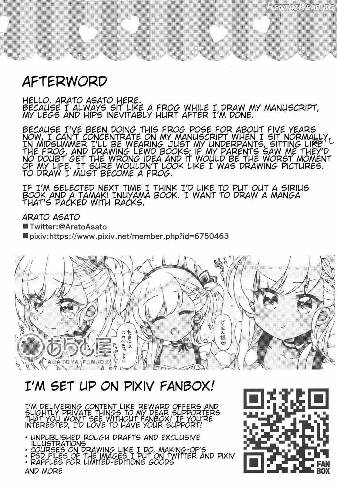 Belfast to Sirius ni Mainichi Kyousei Osewa Sareru Hanashi Chapter 1 - page 19