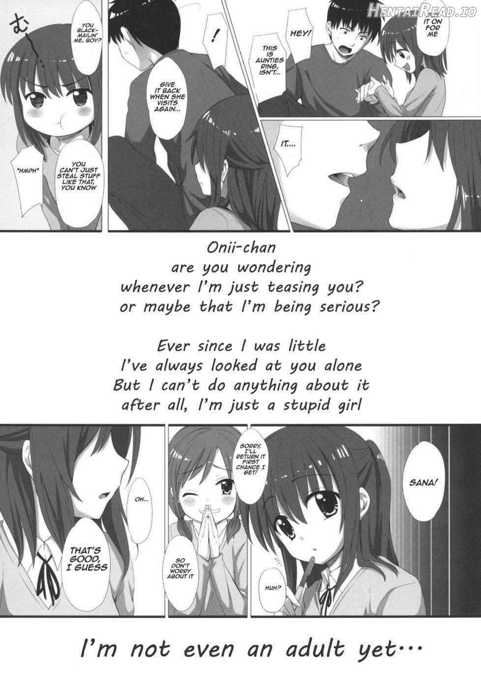 Onii-chan, Kozukuri Shiyou? Chapter 1 - page 4