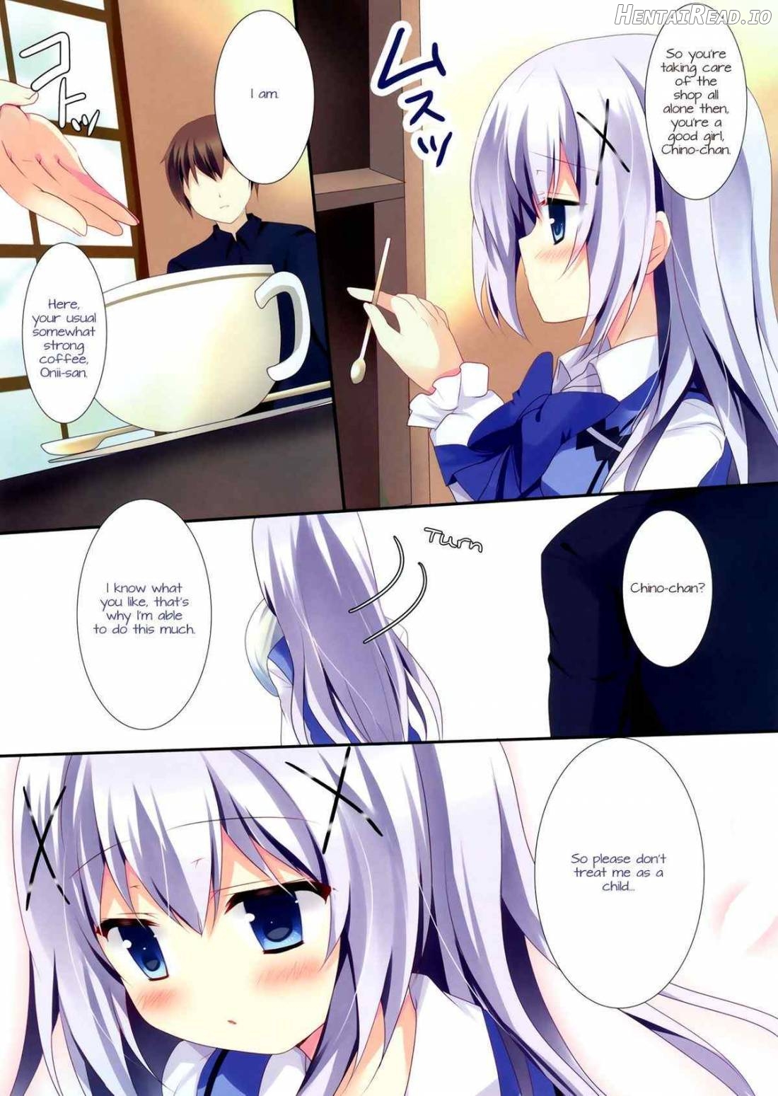 Chino-chan ni Onii-san te Iwaretai! Chapter 1 - page 4