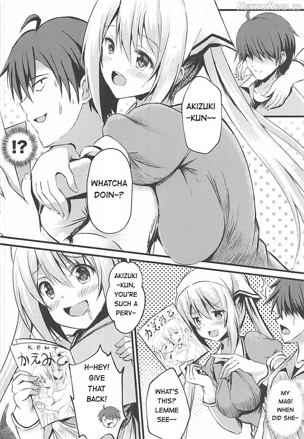 Betsu ni Kimi to Blend Shitai Wake ja Nai kara ne... Chapter 1 - page 3