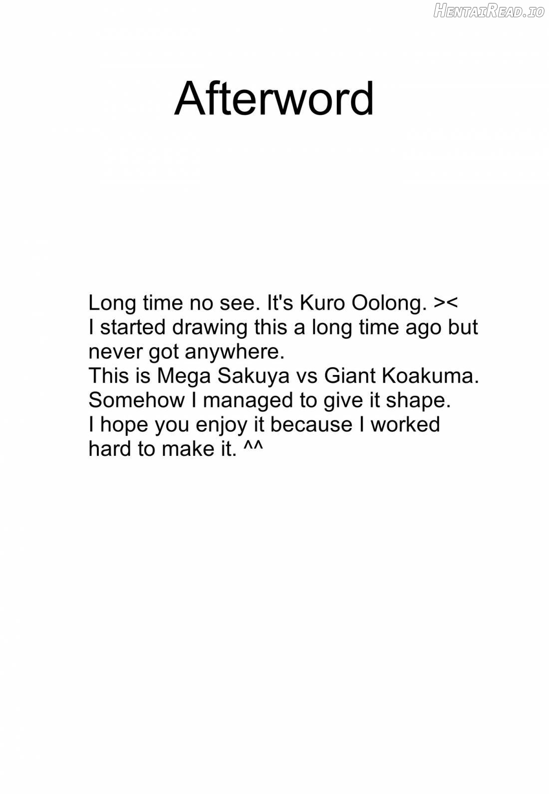 Mega Sakuya vs Giant Koakuma Chapter 1 - page 20