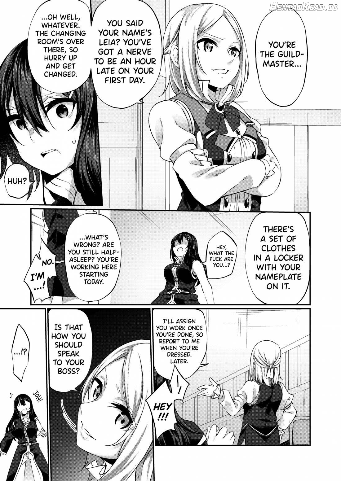 Ranbou Yuusha ga Bouken-sha Gild no Uketsuke jou ni Natte Shiawase ni Naru Hanashi Chapter 1 - page 8