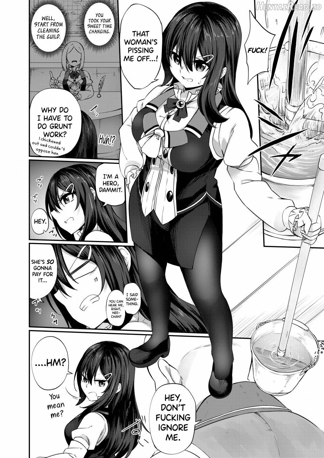 Ranbou Yuusha ga Bouken-sha Gild no Uketsuke jou ni Natte Shiawase ni Naru Hanashi Chapter 1 - page 9
