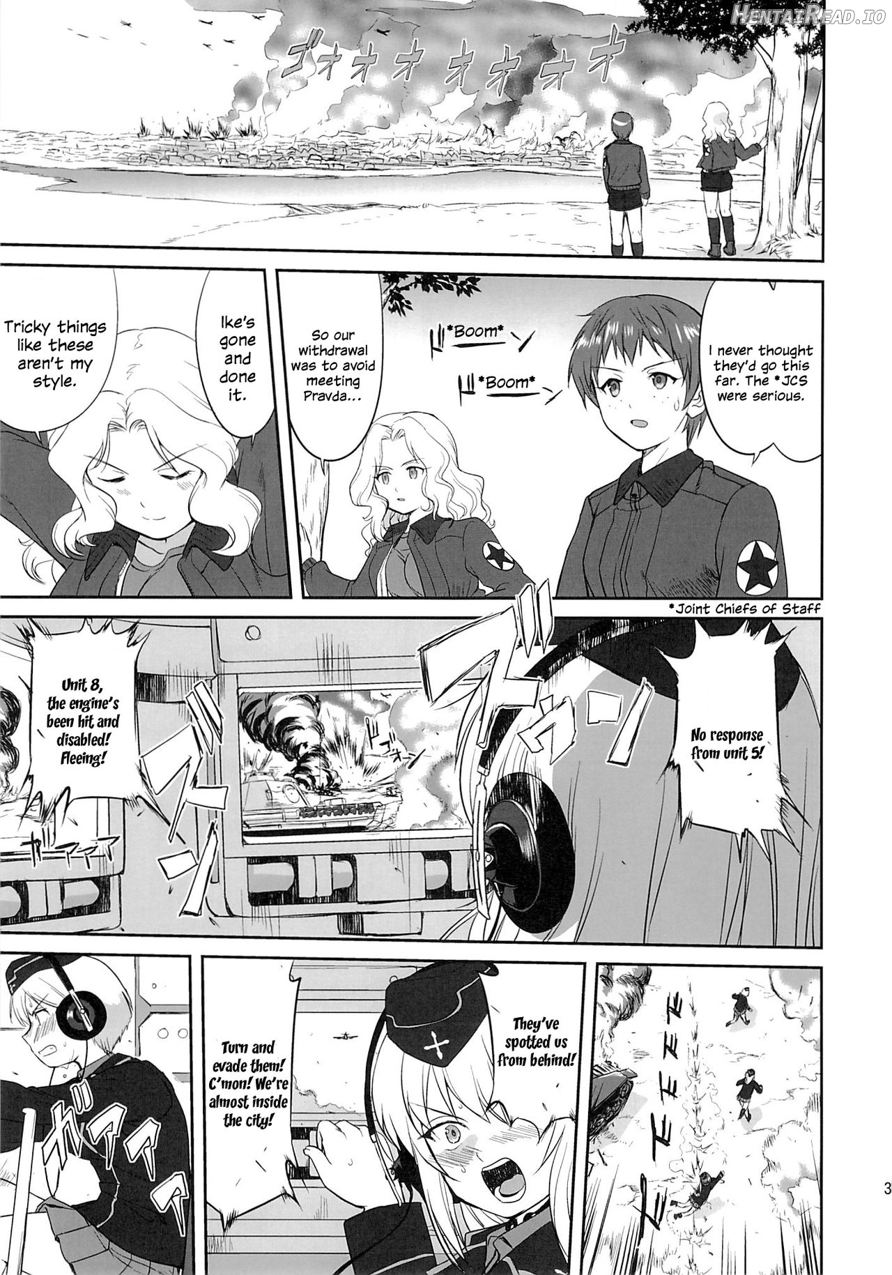 Yukiyukite Senshadou Battle of Pravda Chapter 3 - page 36
