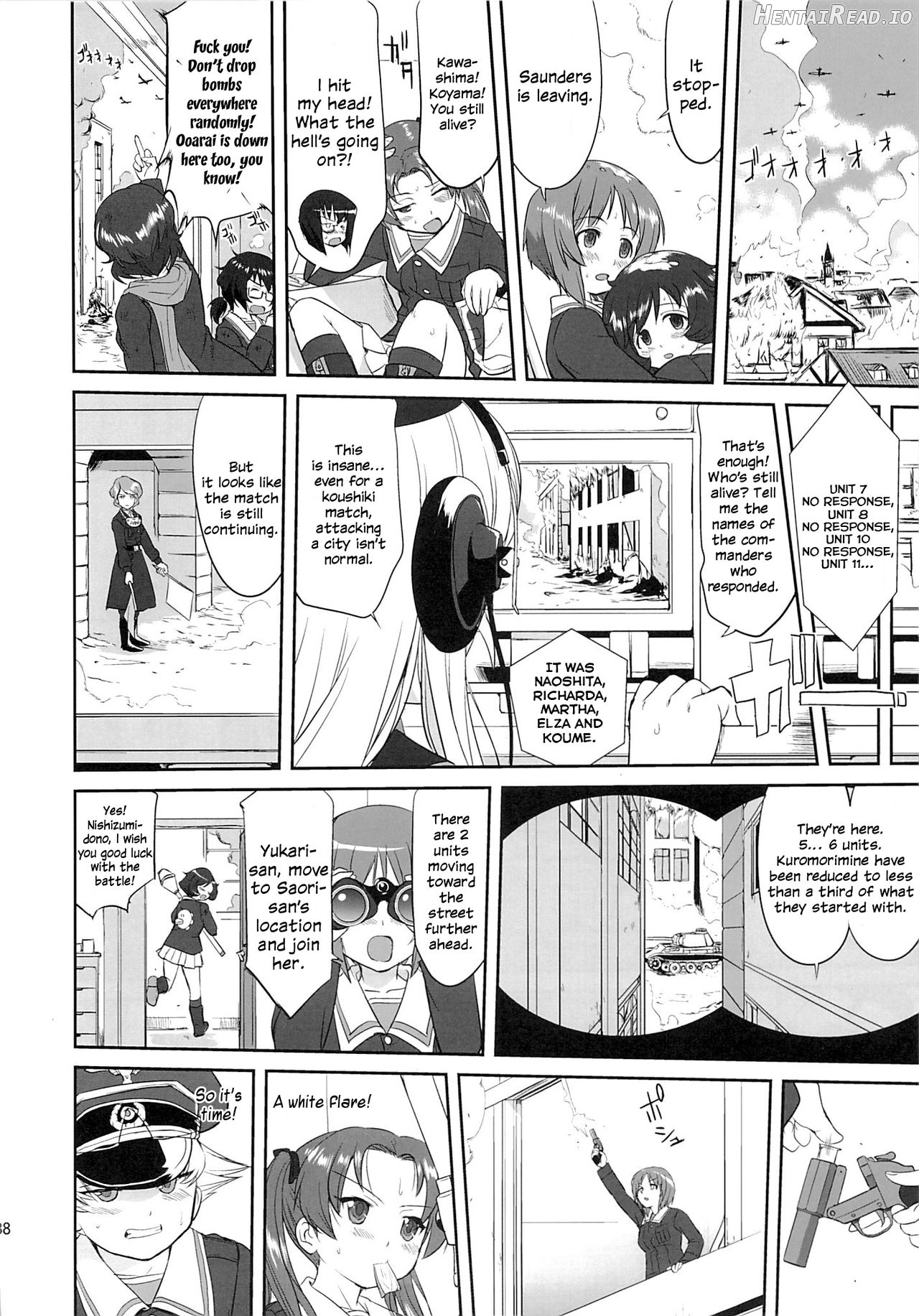 Yukiyukite Senshadou Battle of Pravda Chapter 3 - page 37