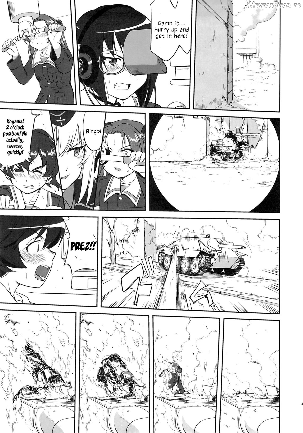 Yukiyukite Senshadou Battle of Pravda Chapter 3 - page 40