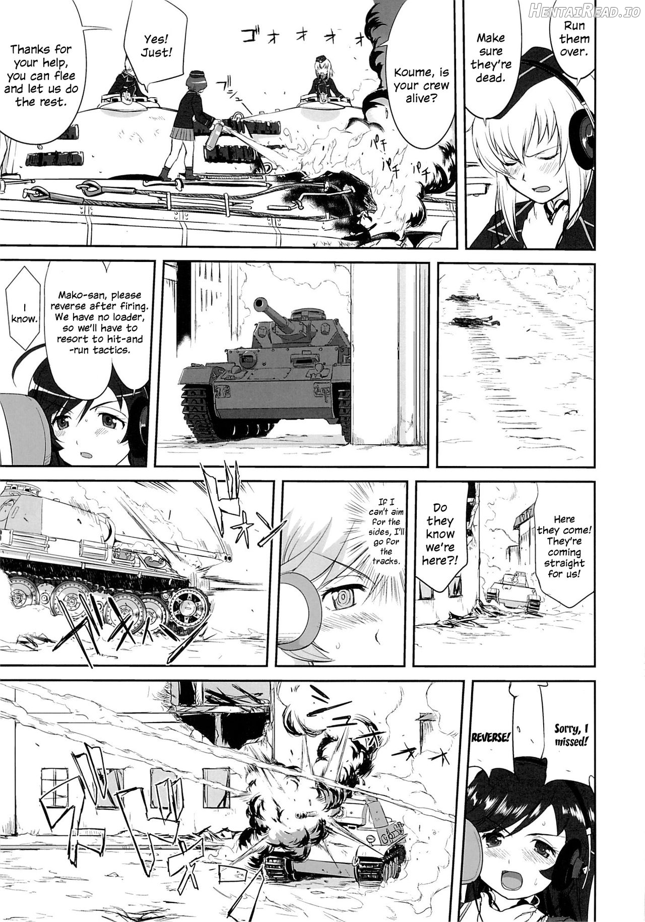 Yukiyukite Senshadou Battle of Pravda Chapter 3 - page 46