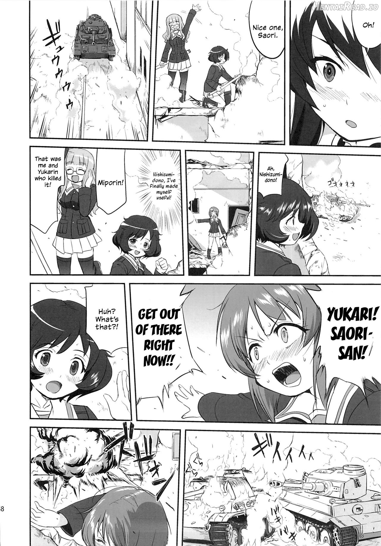 Yukiyukite Senshadou Battle of Pravda Chapter 3 - page 47