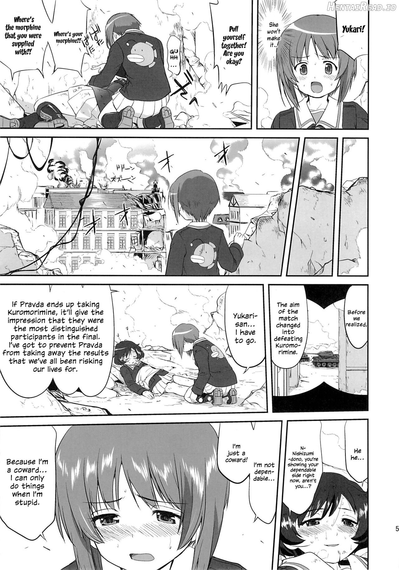 Yukiyukite Senshadou Battle of Pravda Chapter 3 - page 52