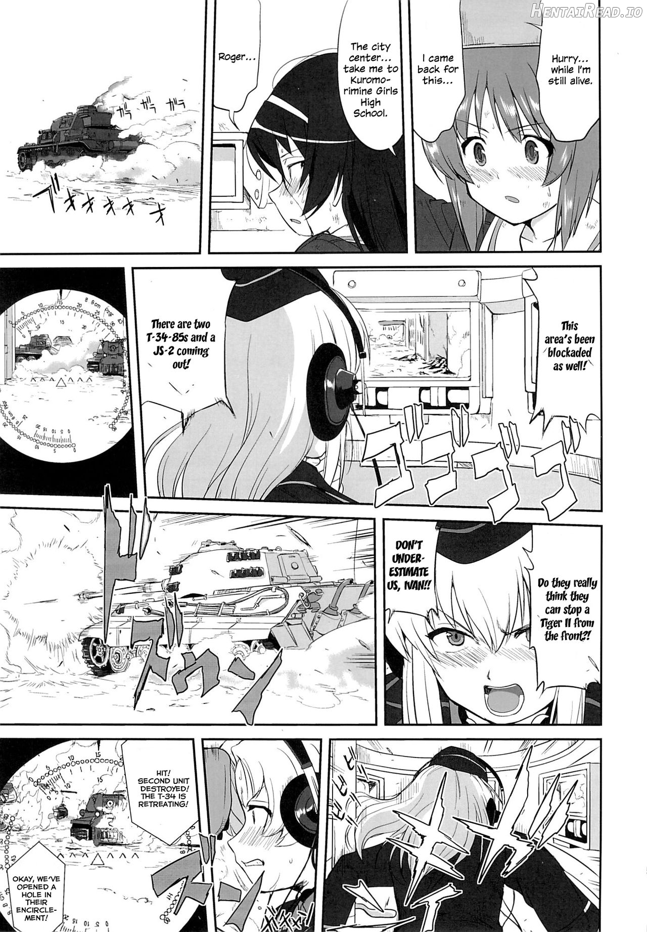 Yukiyukite Senshadou Battle of Pravda Chapter 3 - page 56