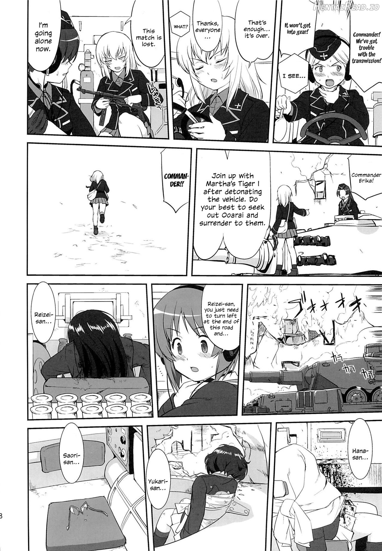 Yukiyukite Senshadou Battle of Pravda Chapter 3 - page 57