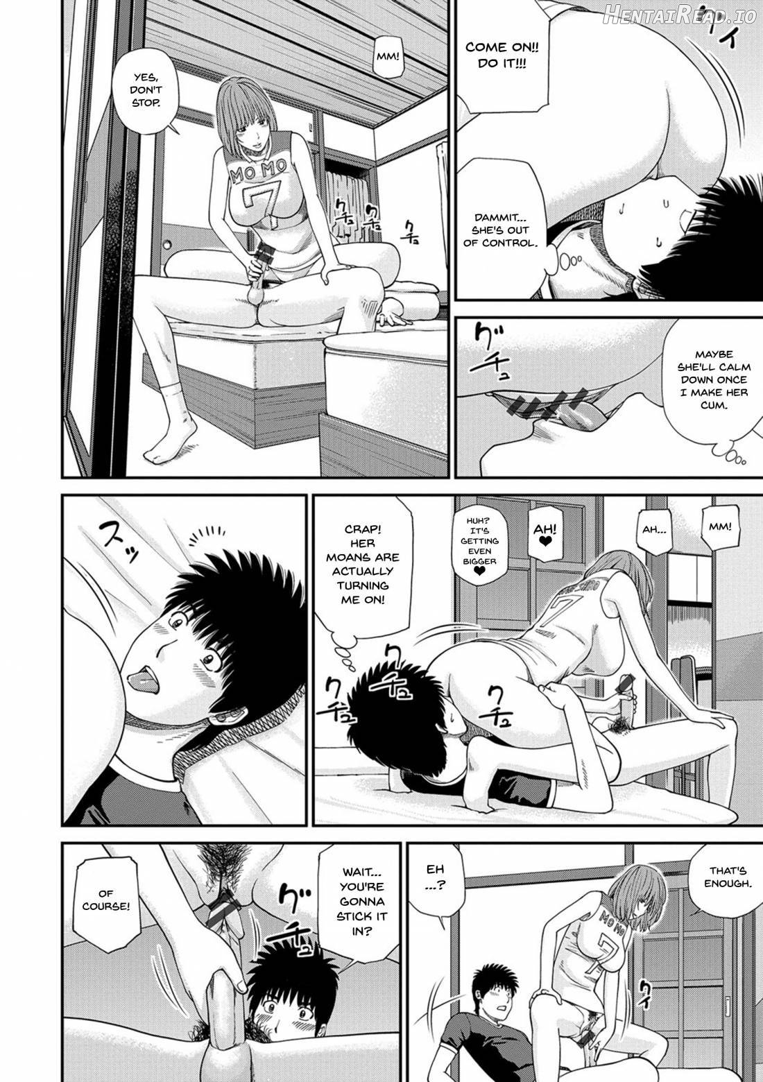 Momojiri Danchi Mama-san Volley Doukoukai Chapter 1 - page 54