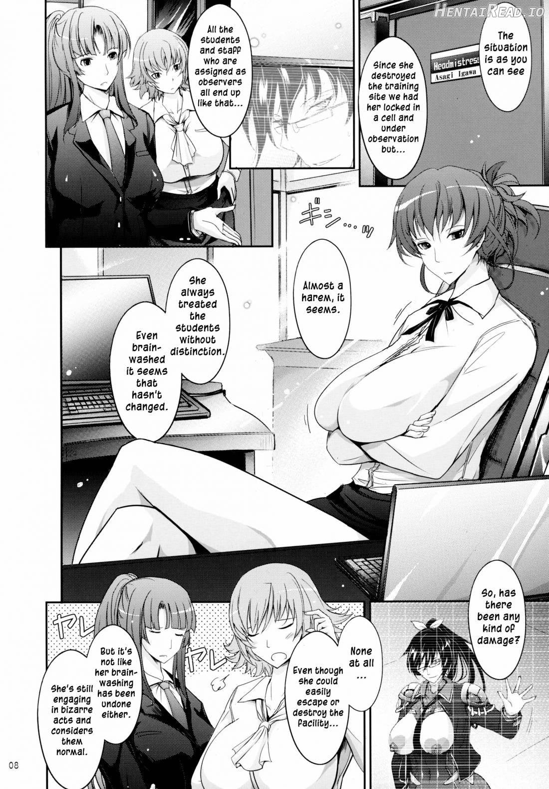 Taimanin Hasuma Reiko Gokuraku no Arena Chapter 1 - page 7