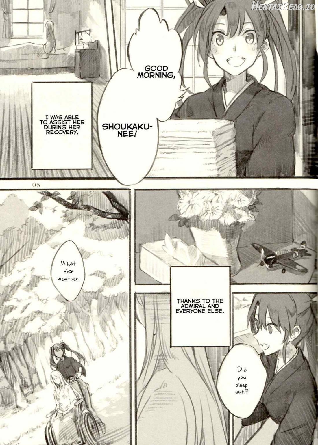 Omutsu no Shoukaku-san ni Zuikaku-chan Muramura shichau Hon. Chapter 1 - page 4