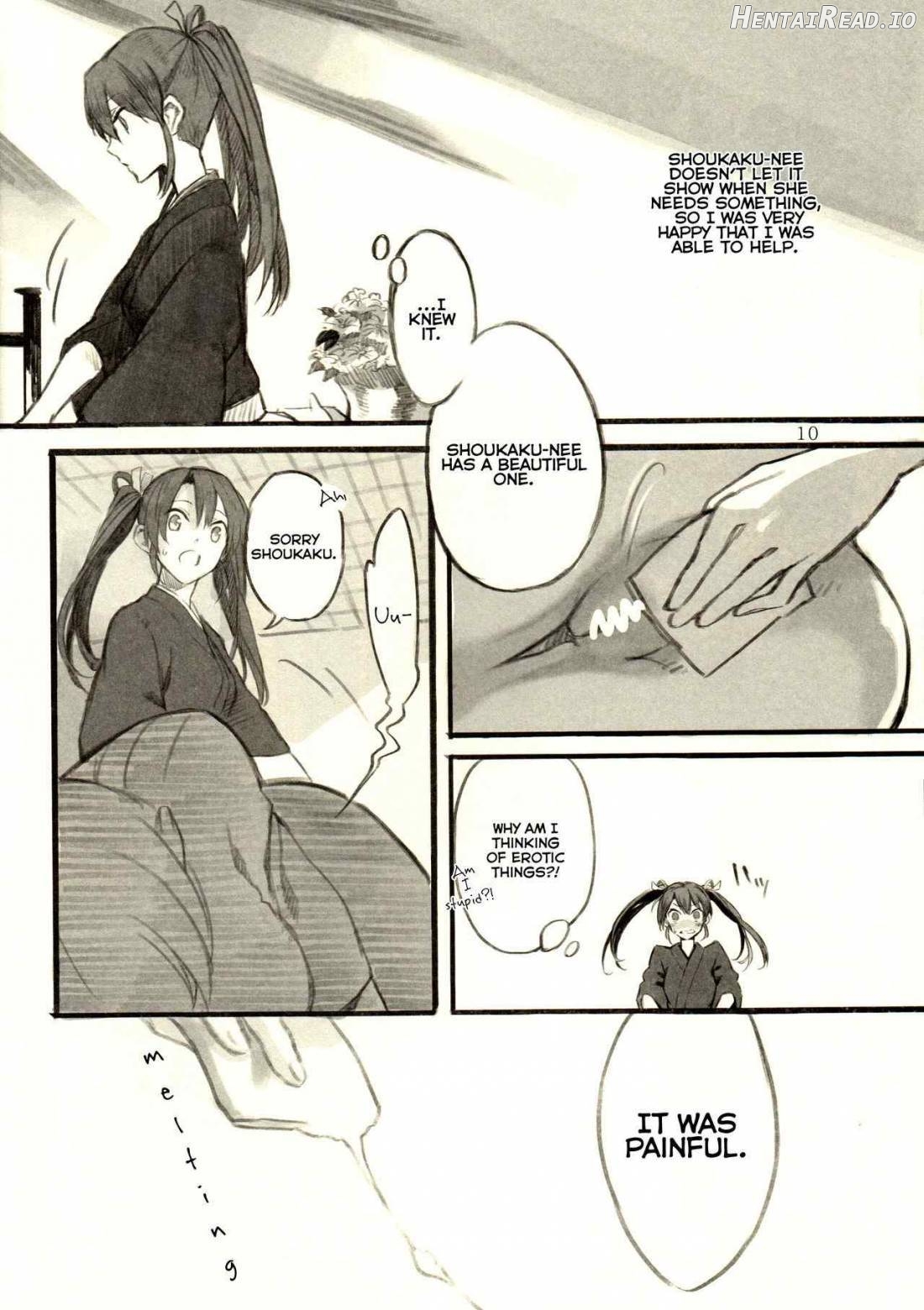 Omutsu no Shoukaku-san ni Zuikaku-chan Muramura shichau Hon. Chapter 1 - page 9