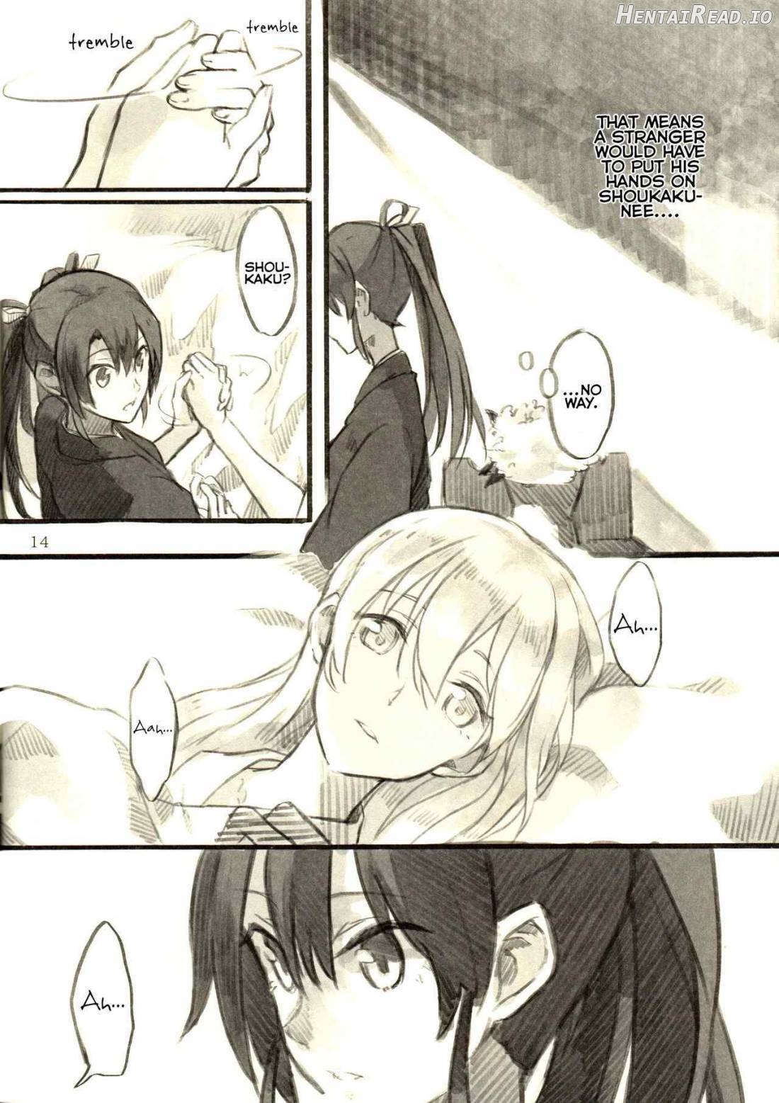 Omutsu no Shoukaku-san ni Zuikaku-chan Muramura shichau Hon. Chapter 1 - page 13