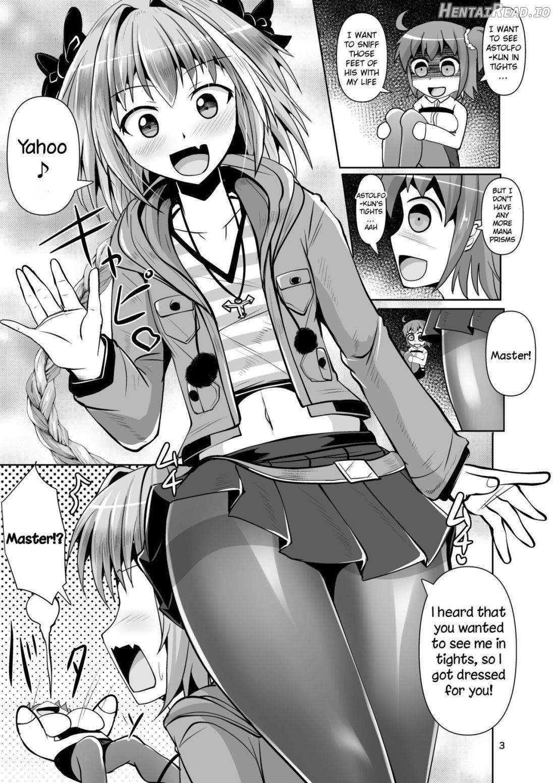 Chaldea Kuro Tights Bu Chapter 3 - page 2