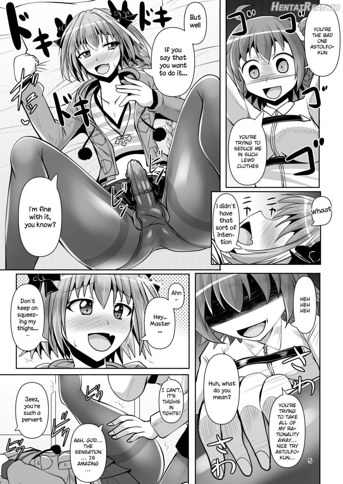 Chaldea Kuro Tights Bu Chapter 3 - page 4